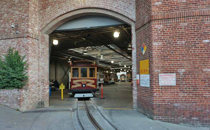 MUNI California cable car 49